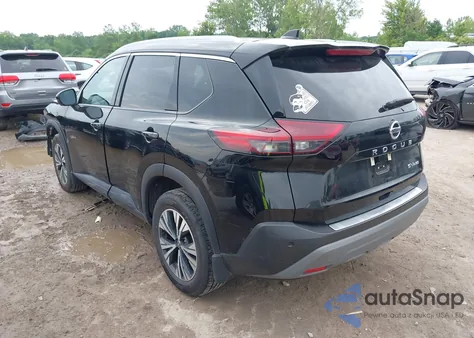 2021 Nissan Rogue Sv Intelligent Awd из США, поврежденный, VIN 5N1AT3BB5MC780959